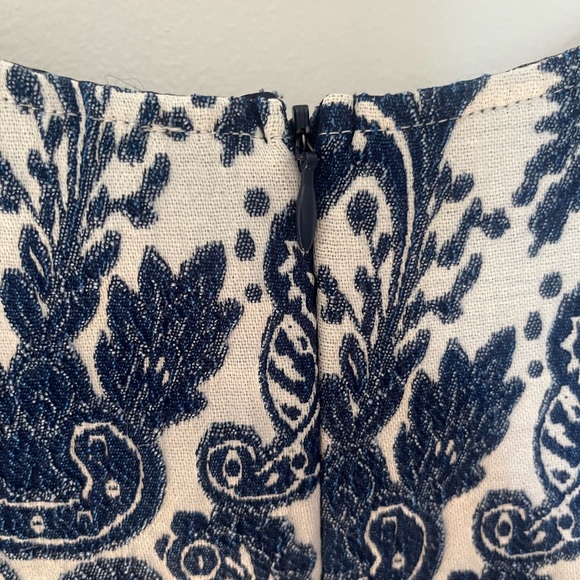 Zara paisley peplum top - Picture 3 of 4